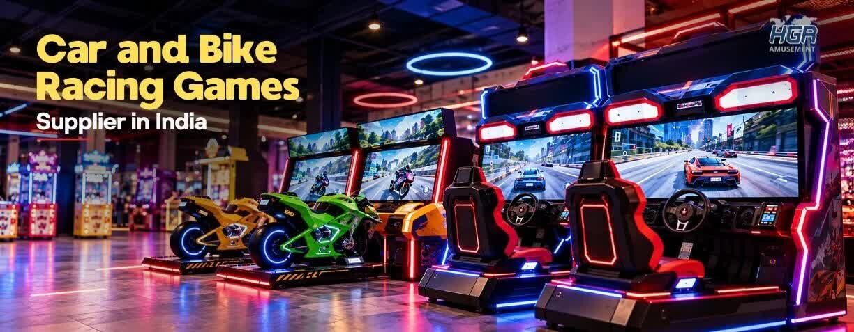 Ahmedabad, Toys & Games, INR 1,  Car Racing And Bike Racing Games Supplier In India: Machines For Every Game Zone