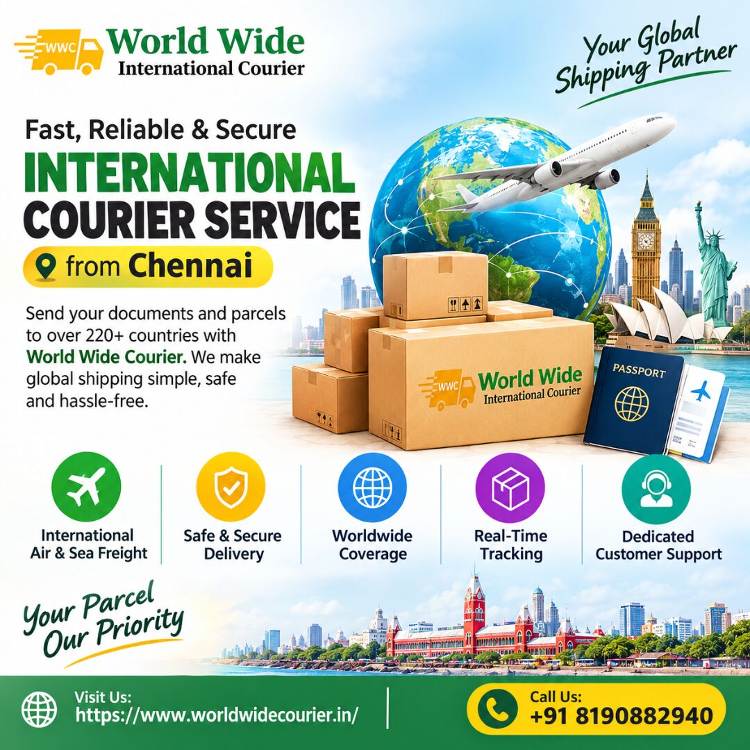 Chennai, Cargo, Best International Courier Service In Chennai &ndash; World Wide Courier