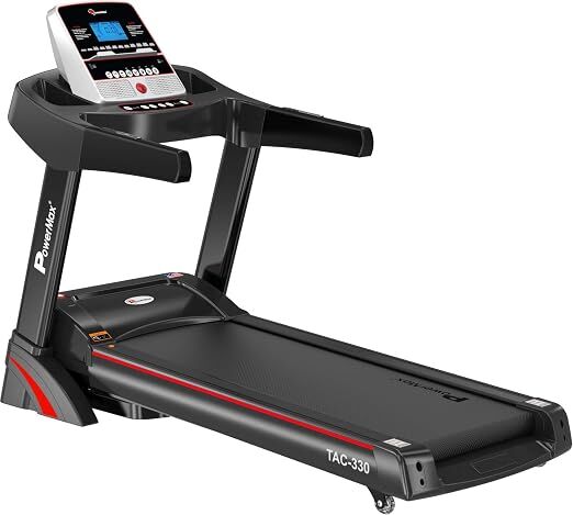 Jubail, Machinery, SAR 1100,  PowerMax TAC-330 Treadmill &ndash; 6 HP Peak, Auto Incline, Excellent Condition