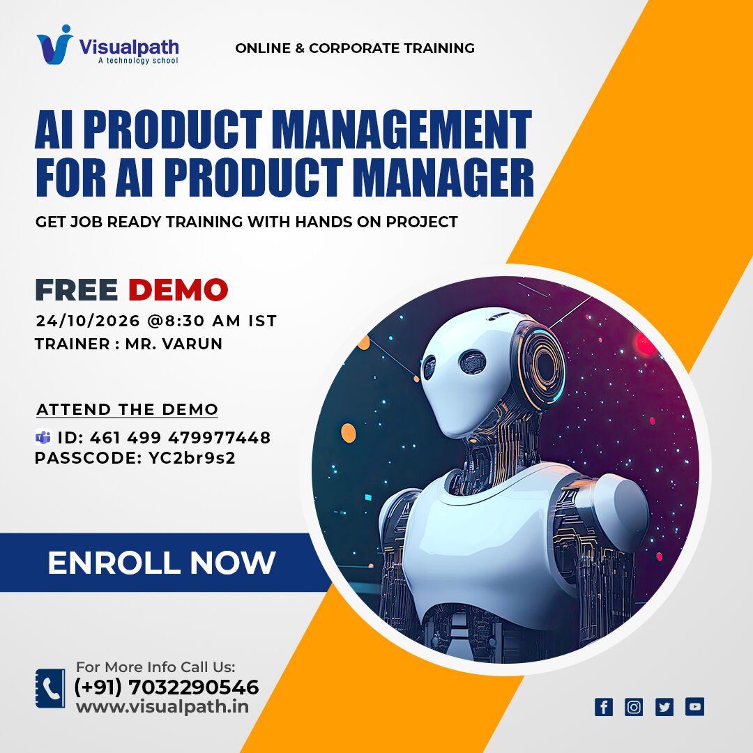 Hyderabad, Education, AI Product Management Online Training | Online Free Demo