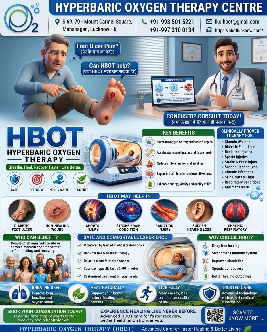 Lucknow, Health, HBOT Lucknow