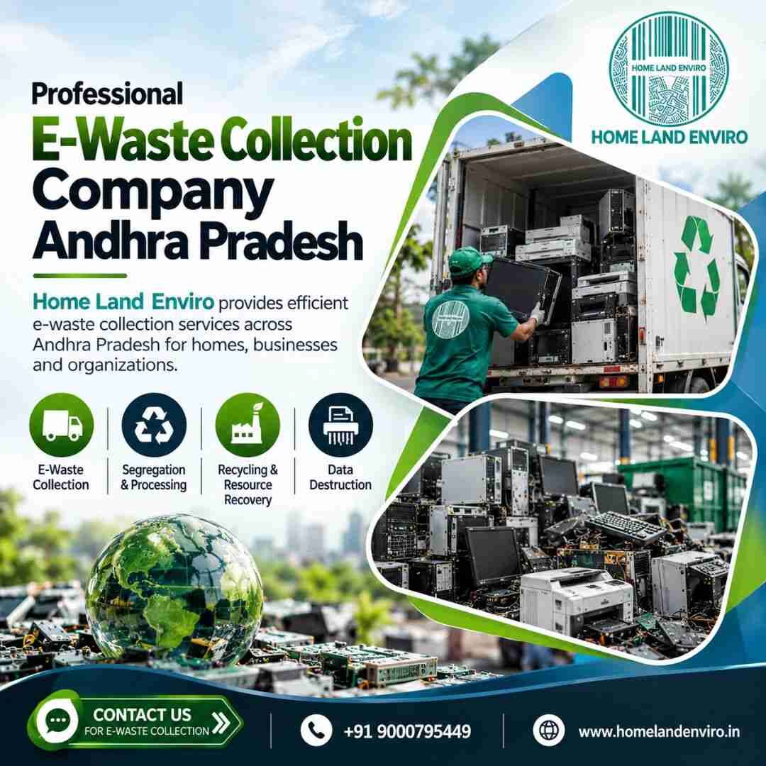 Kurnool, Recycling, E-Waste Collection Company Andhra Pradesh | Home Land