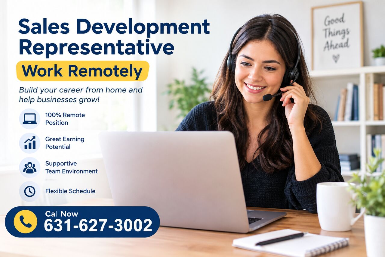 New York, Business, Remote Sales Development Representative To Grow Your Business