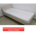 BHD 26,  ✅️ Single Bed With Mattress For Sale In Good Condition With Delivery