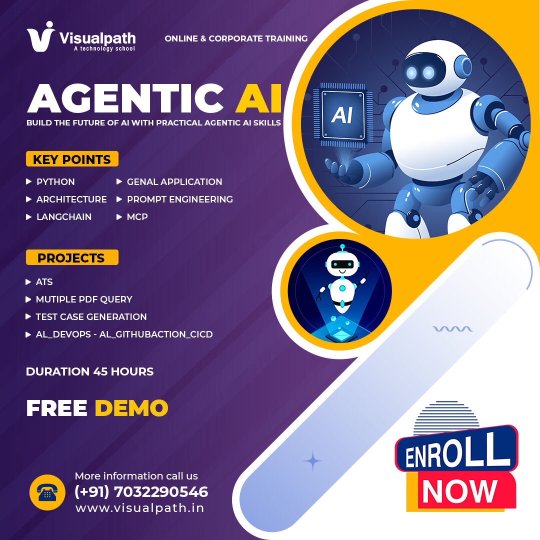 Hyderabad, Education, Agentic AI Online Training | Agentic AI Course