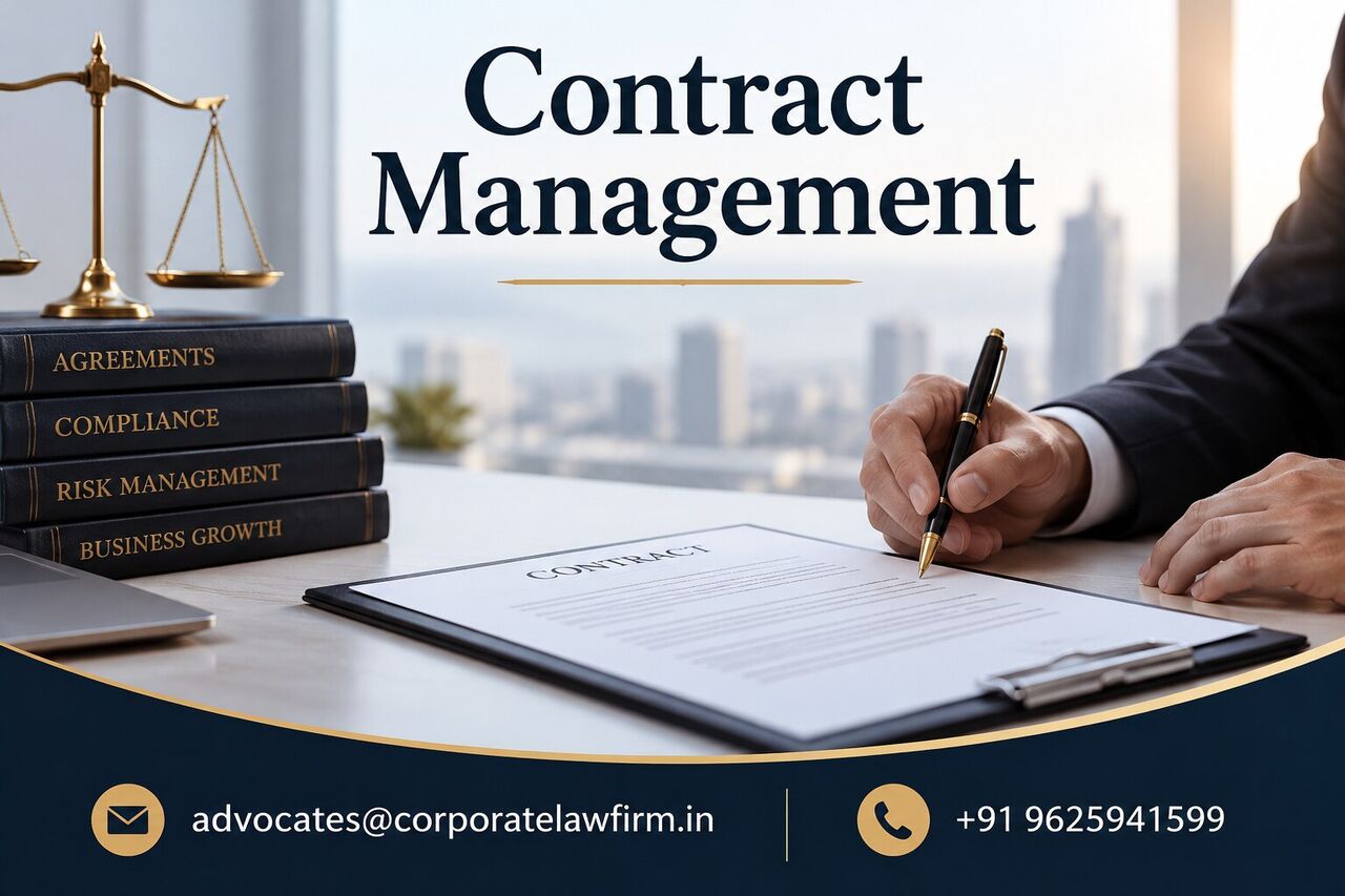 Ghaziabad, Legal, Why Is Contract Management Important For Protecting Business Agreements And Legal Interest