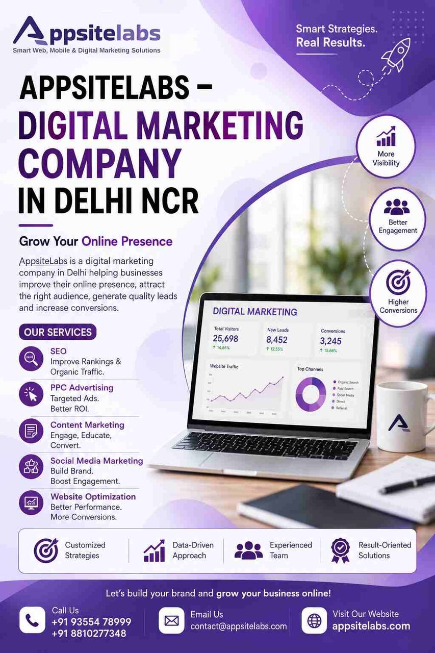 New Delhi, Web Design & Development, Digital Marketing Agency In Delhi To Grow Your Business