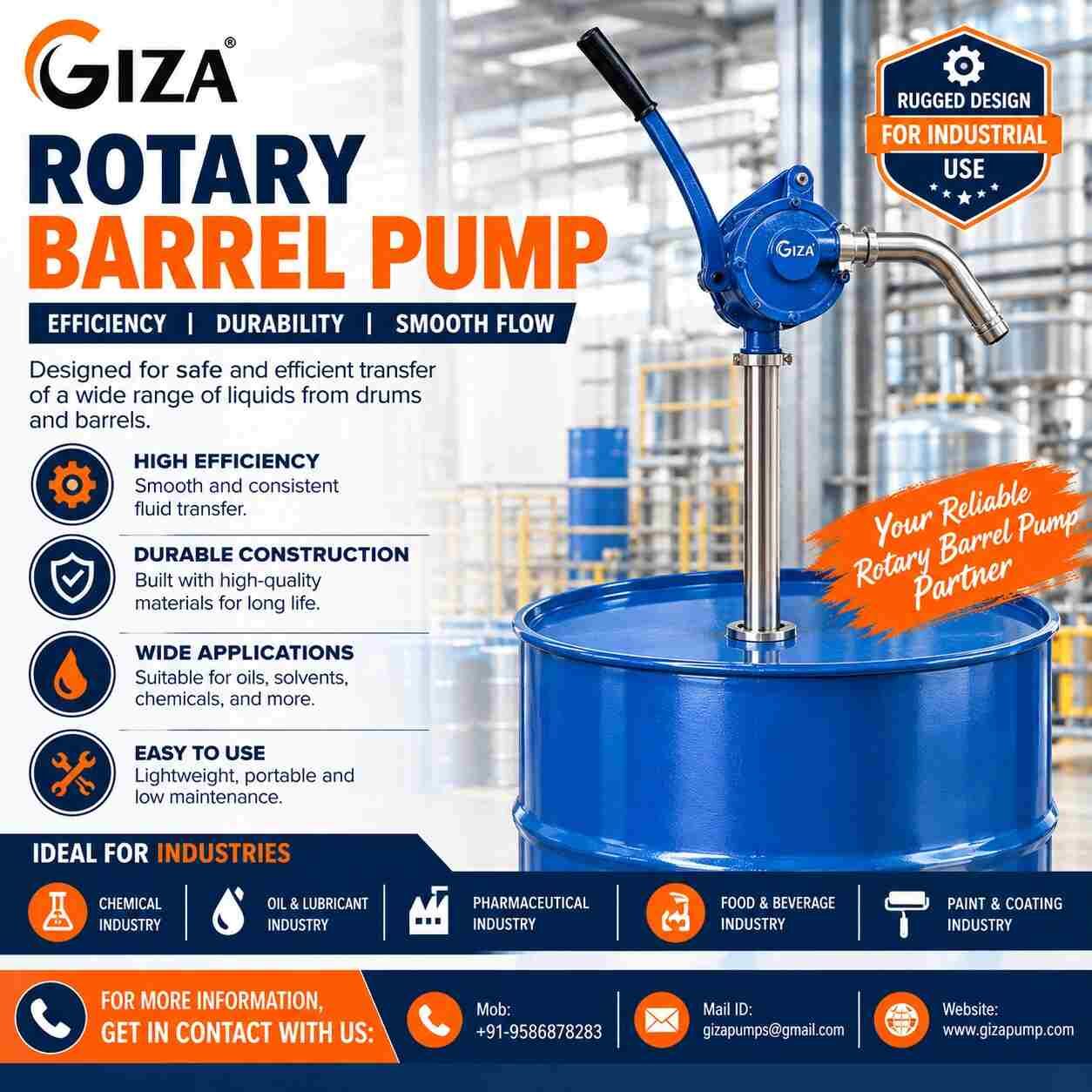 Ahmedabad, Wholesale Products, Reliable Rotary Barrel Pump Suppliers