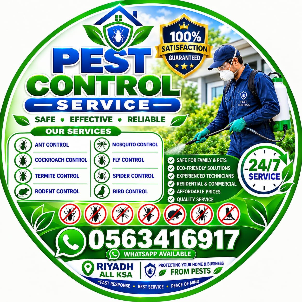 Al Andalus, Pest Control, @ Professional Save Pest Control Spray With Best Price Service 0563416917