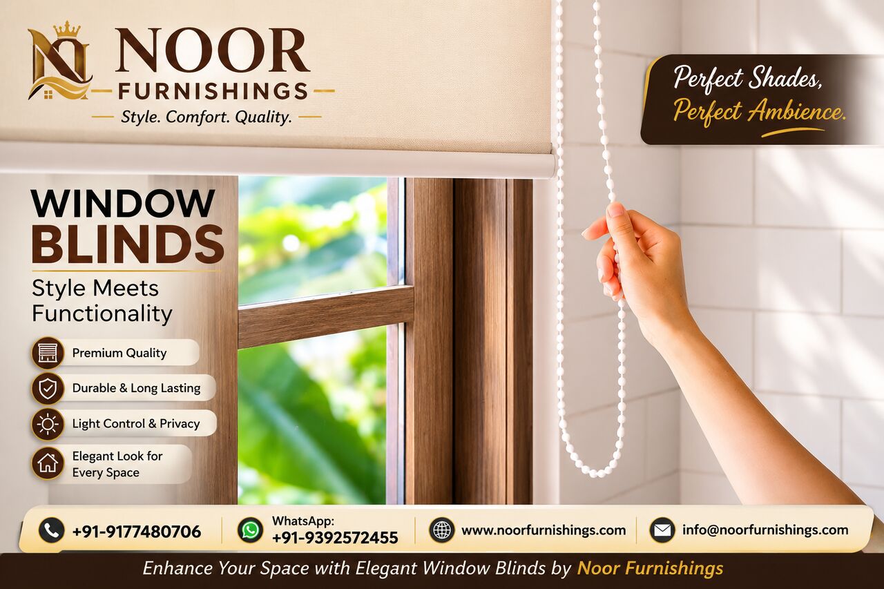 Hyderabad, Household Items, INR 350,  Roller Blinds In Hyderabad | Stylish & Premium Window Blinds (Hyderabad)