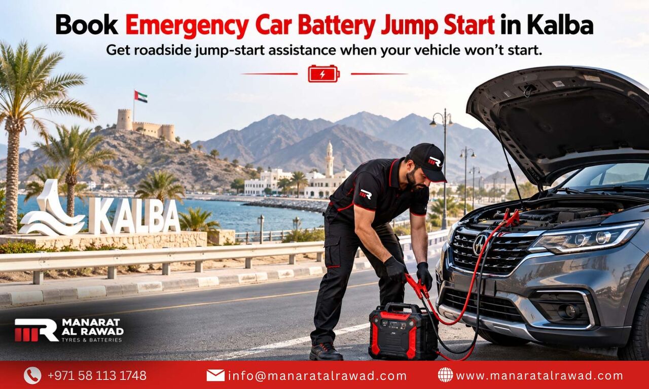 Sharjah, Automotive, Book Emergency Car Battery Jump Start In Kalba &ndash; Fast Roadside Help