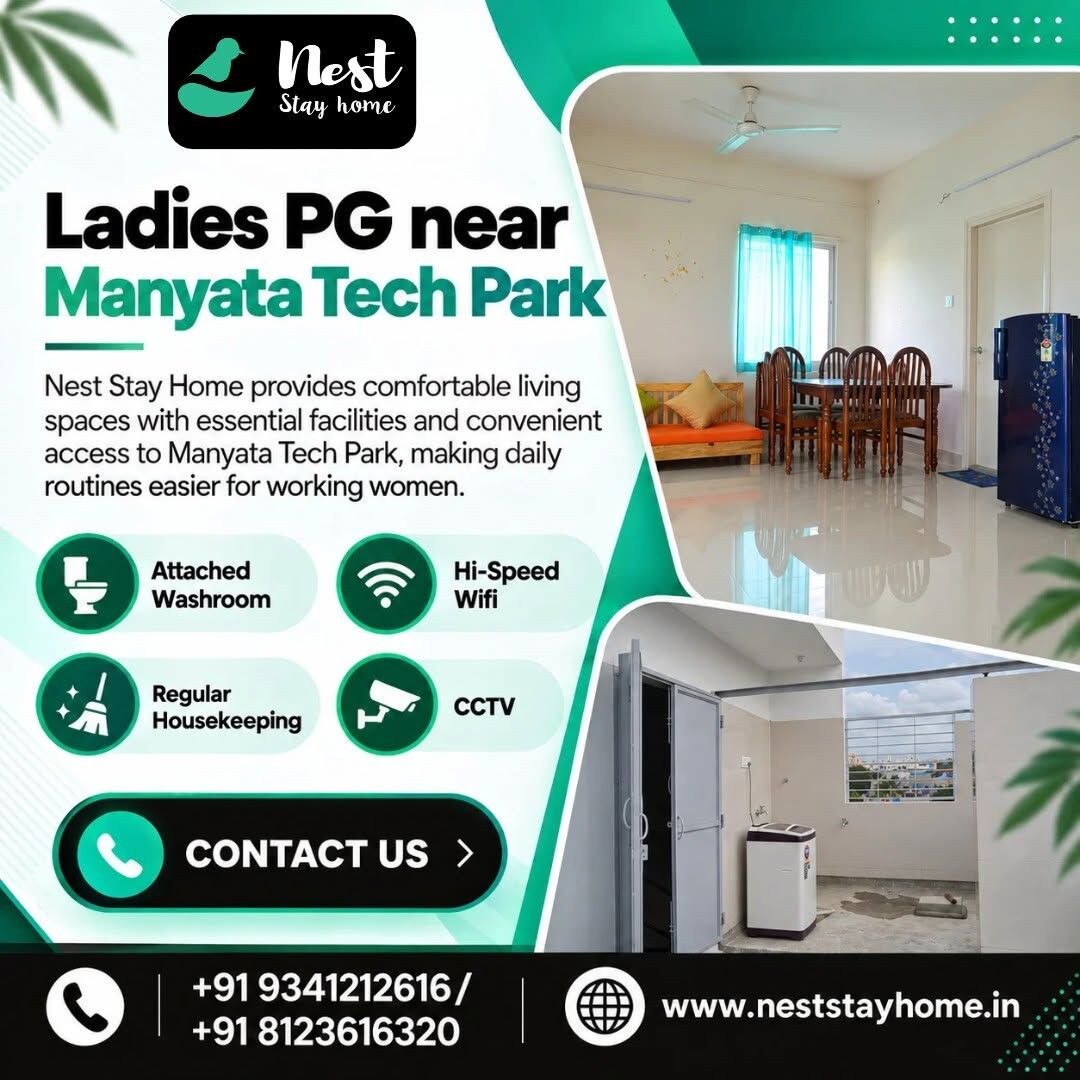 Bangalore, Household, Ladies PG Near Manyata Tech Park