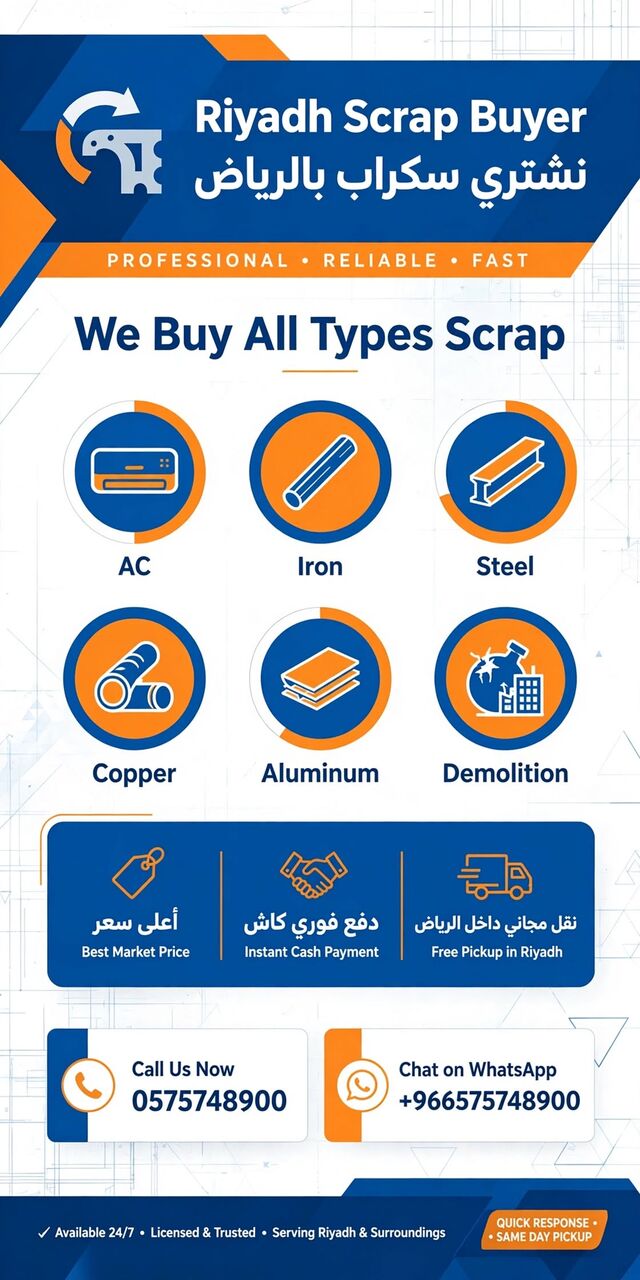 Al Aqeeq, Items Wanted, We Are Buying All Types Of Leftover Scraps Materials 0575748900