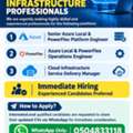 URGENT HIRING &ndash; IT & CLOUD INFRASTRUCTURE PROFESSIONALS