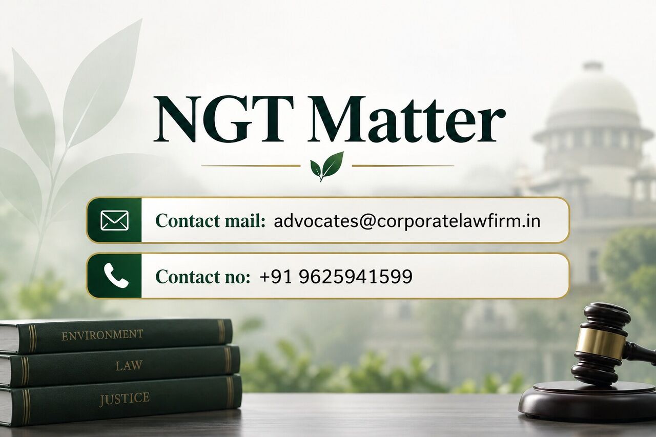 Ghaziabad, Legal, Why Should You Seek Professional Legal Assistance For An NGT Matter In India?