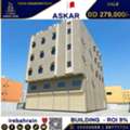BHD 279000,  Fully Rented Labour Accommodation + Shop Building In Askar