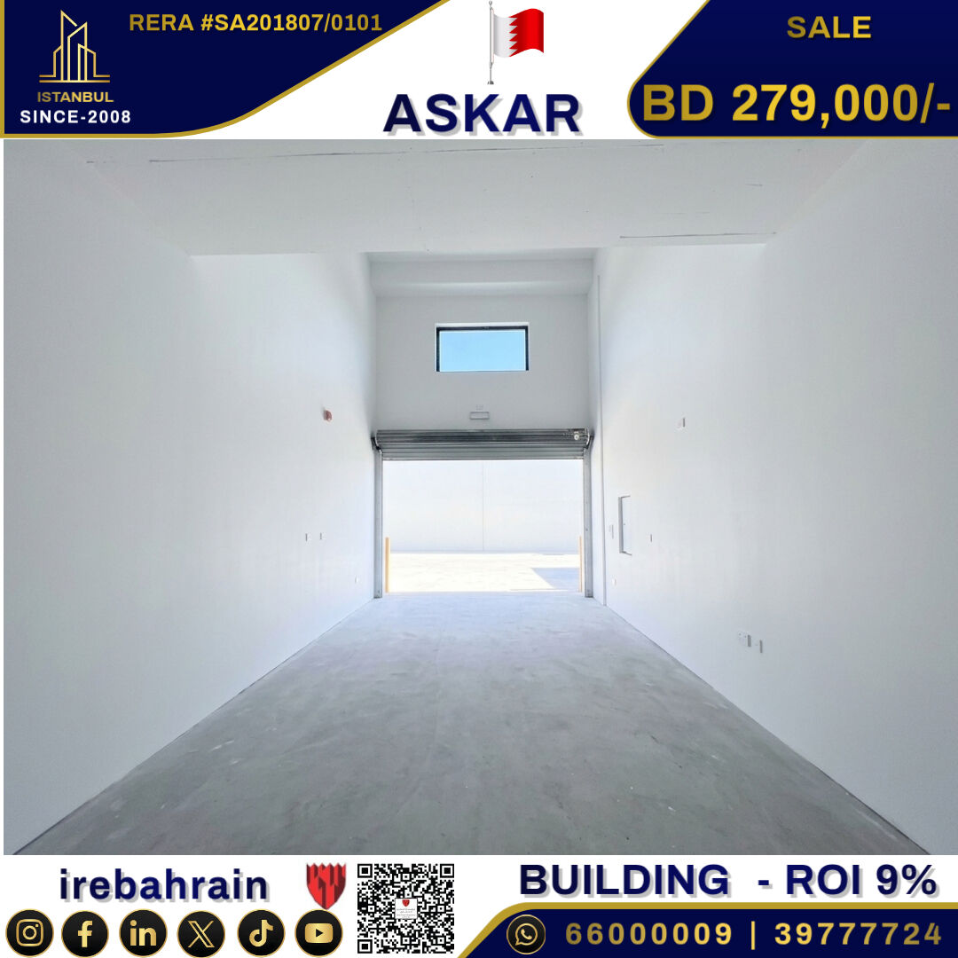 Asker, Buildings, BHD 279000,  Fully Rented Labour Accommodation + Shop Building In Askar