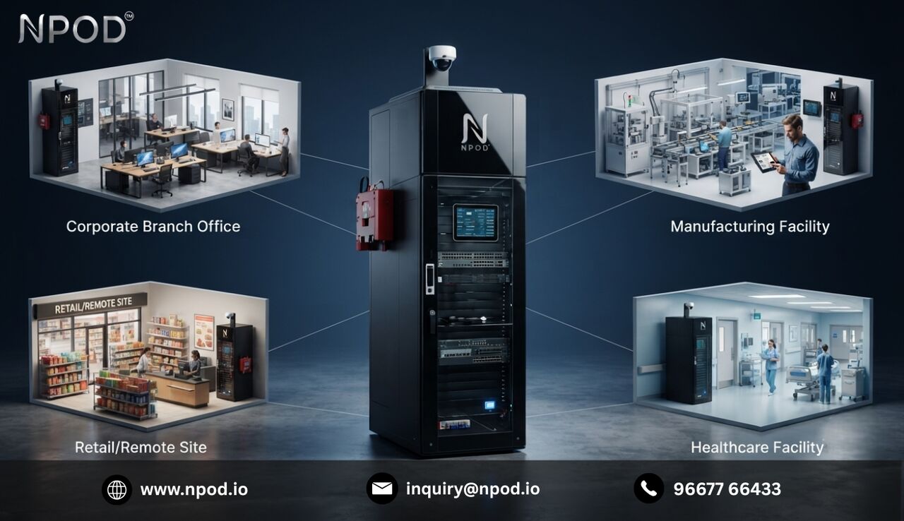 Noida, Computer, Micro Data Center In India For Compact IT Deployments
