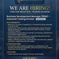 BUSINESS DEVELOPMENT MANAGER(BDM)-Industrial Trading Division