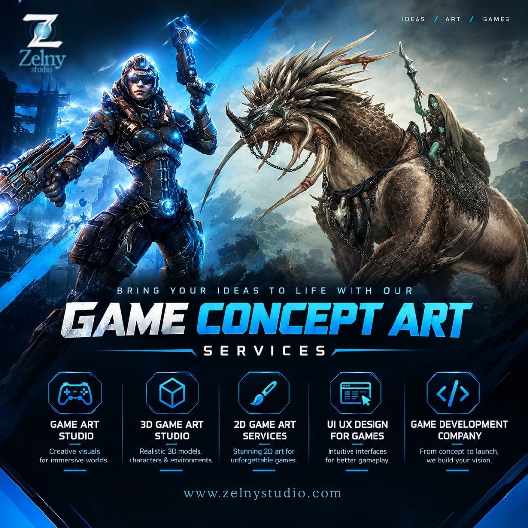 Bangalore, Software Development, Game Concept Art Services | 2D Character Design Company