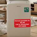 BHD 68,  @@Hisnese Portable Ac In Good Condition For Sale With Delivery