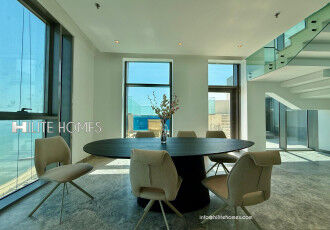 Shaab, Apartments, Flats, Houses & Villas, KWD 3500/month,  3 BR,  Duplex Penthouse With Private Pool & Terrace In Shaab