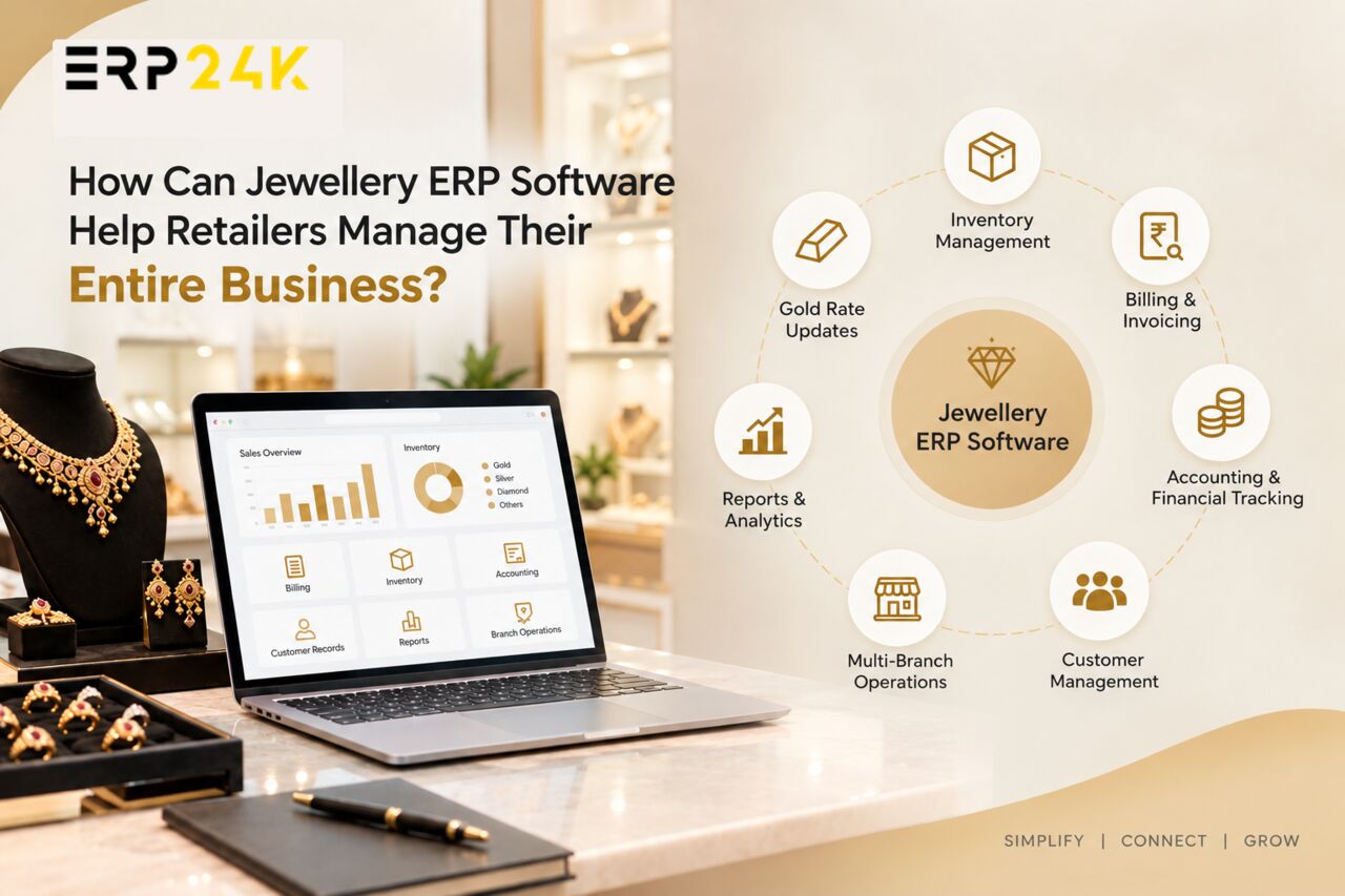 Hyderabad, Business, How Can Jewellery ERP Software Help Retailers Manage Their Entire Business?