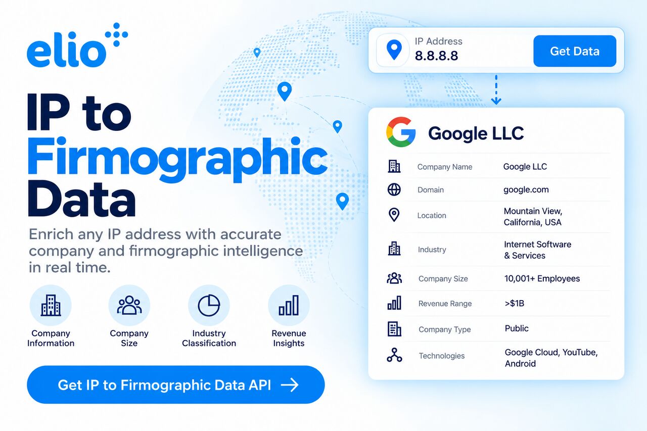 New York, Business, IP To Firmographic Data API For Businesses