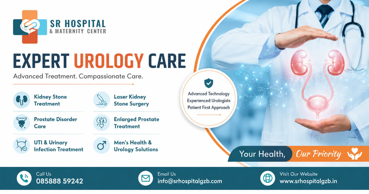 Ghaziabad, Health, Urologist In Ghaziabad &ndash; Advanced Kidney Stone & Prostate Treatment | SR Hospital