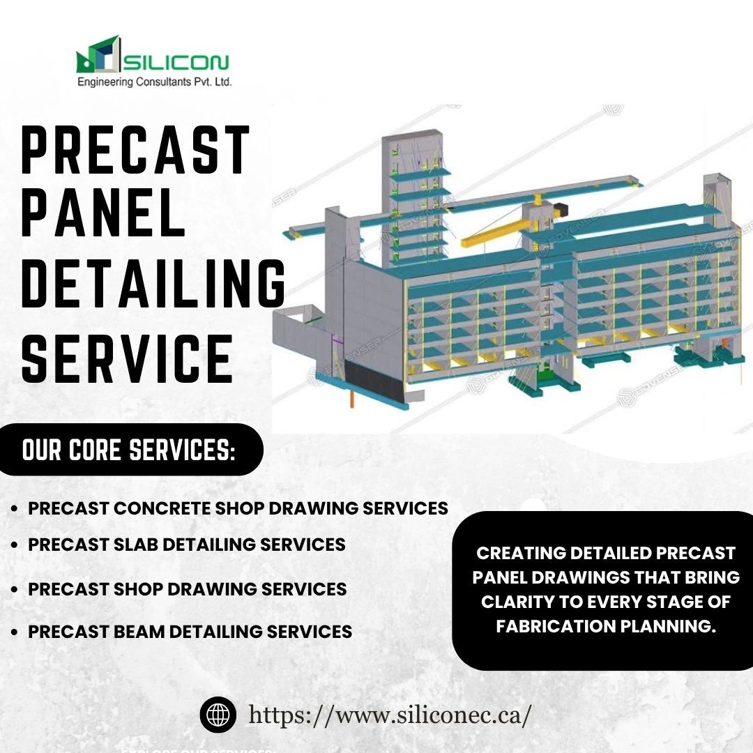 Montreal, Construction, Reliable Precast Panel Detailing Services For Accurate Construction Drawings In Montreal