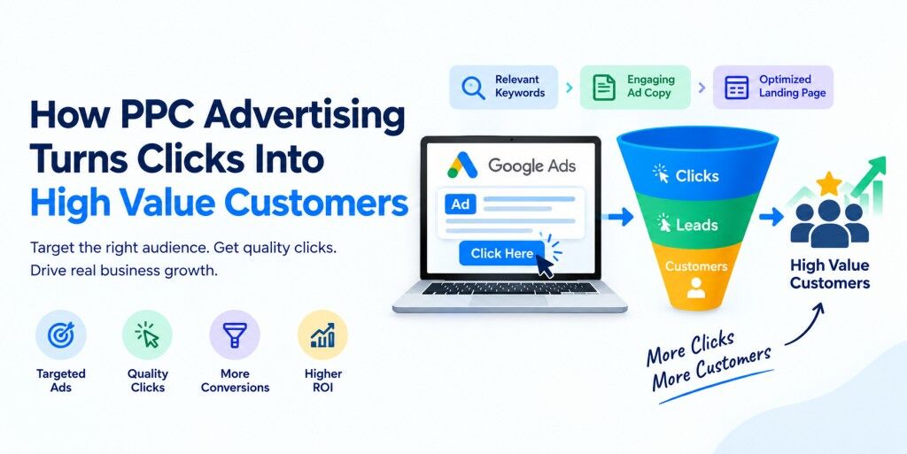 Ahmedabad, Marketing, How PPC Advertising Turns Clicks Into High-Value Customers
