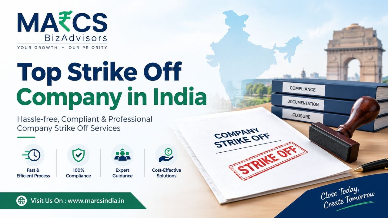 New Delhi, Accounting, Top Strike Off Company In India | MARCS BizAdvisors