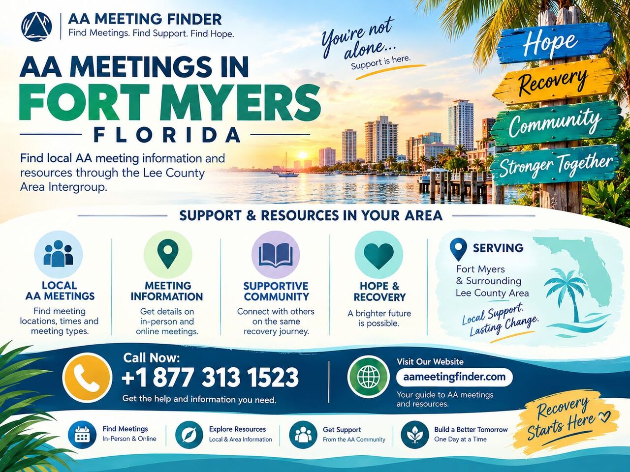 New York, Health, Find AA Meetings In Fort Myers, Florida | Local AA Resources