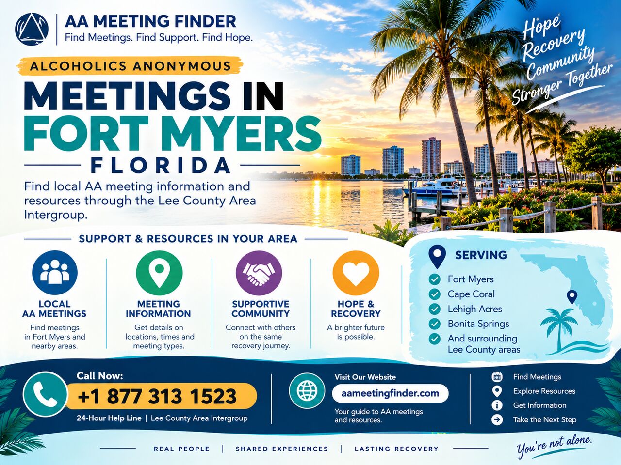New York, Health, Find AA Meetings In Fort Myers, Florida | Local AA Resources