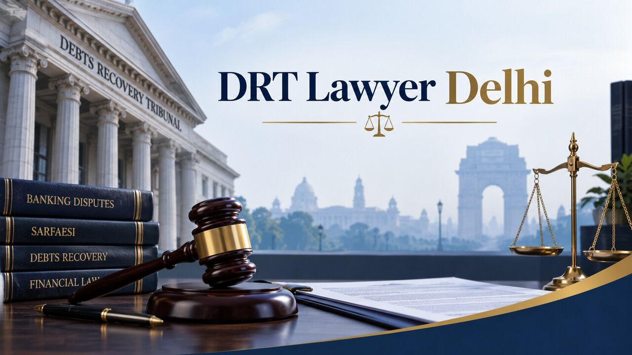 New Delhi, Legal, Experienced DRT Lawyer In Delhi For SARFAESI And Loan Recovery Cases?