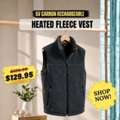 Volt Heat 5v CARBON Rechargeable Heated Fleece Vest