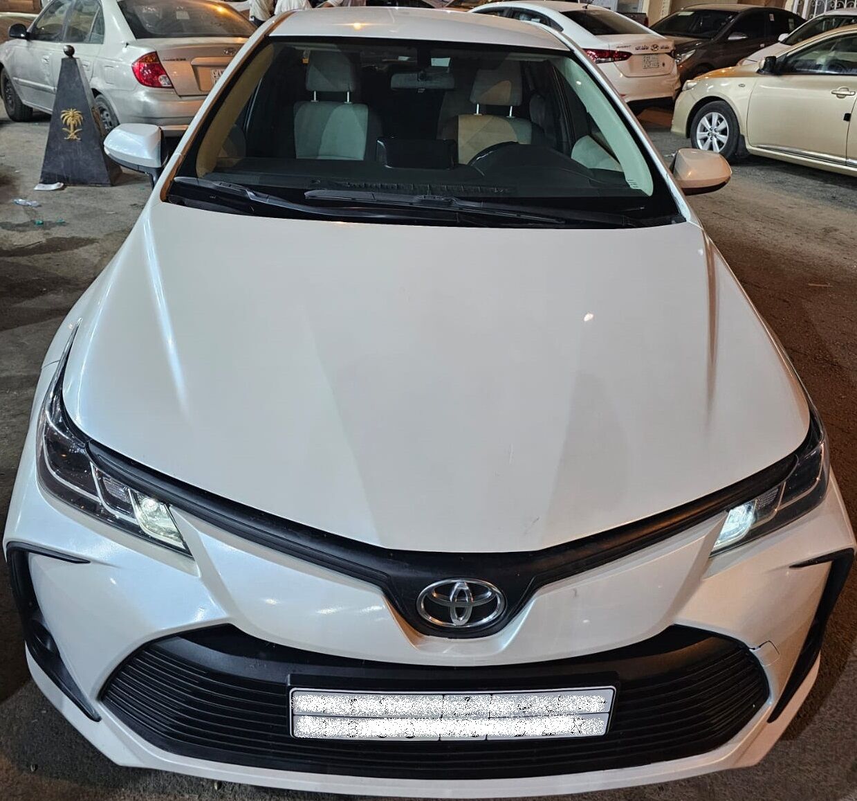 Riyadh, Vehicles, Cars & Trucks , SAR 46000,  Toyota Corolla XLI,  2024,  Automatic,  155 KM,  Toyota Corolla  XLI 1.3L Pearl White SAR 46000