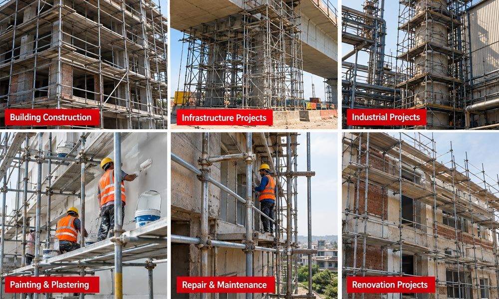 Chandigarh, Construction, Caffolding Steel Pipes For Builders And Contractors