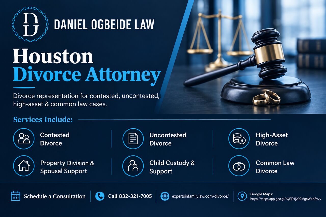 Houston, Legal, Houston Divorce Attorney | Daniel Ogbeide Law
