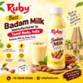 Best Badam Milk Manufacturer In Tamil Nadu, India | Badam Milk By Ruby Food