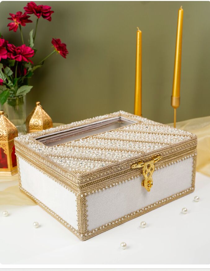 New Delhi, Materials, INR 2910,  Brocade Lap Cover For Wedding