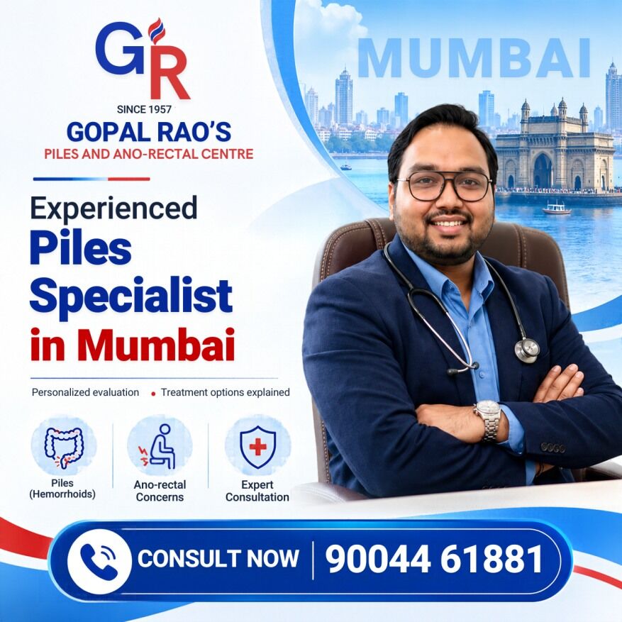Mumbai, Health, Trusted Medical Care For Piles, Fissures, And Fistula Conditions
