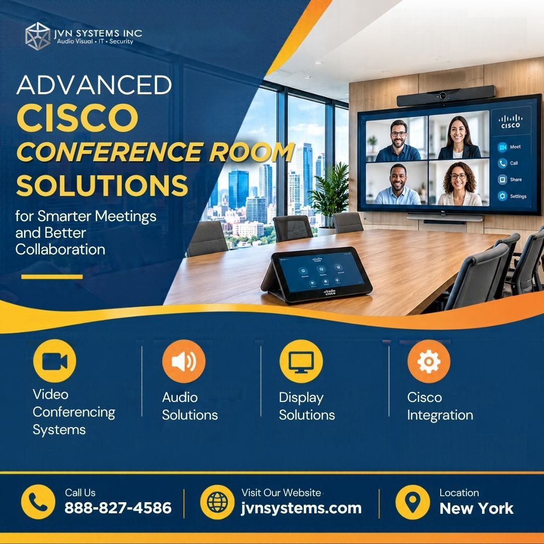 New York, Technical, Cisco Conference Room Solutions In New York