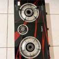 SAR 90,  Impex 3-Burner Gas Stove & Glass TV Table For Sale!