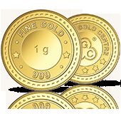 Ahmedabad, Jewelry, INR 5000,  Customized Gold & Silver Coins For Corporate Gifting | Gujarat Gold Centre