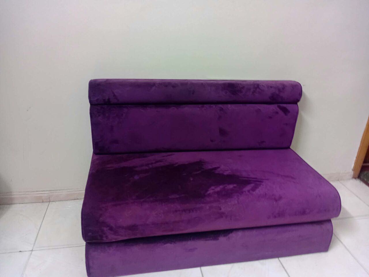 Jeddah, Household Items, SAR 50,  Sofa Sofa Cum Bed Foam Sofa Available For Sale In 2 And 3 Seaters