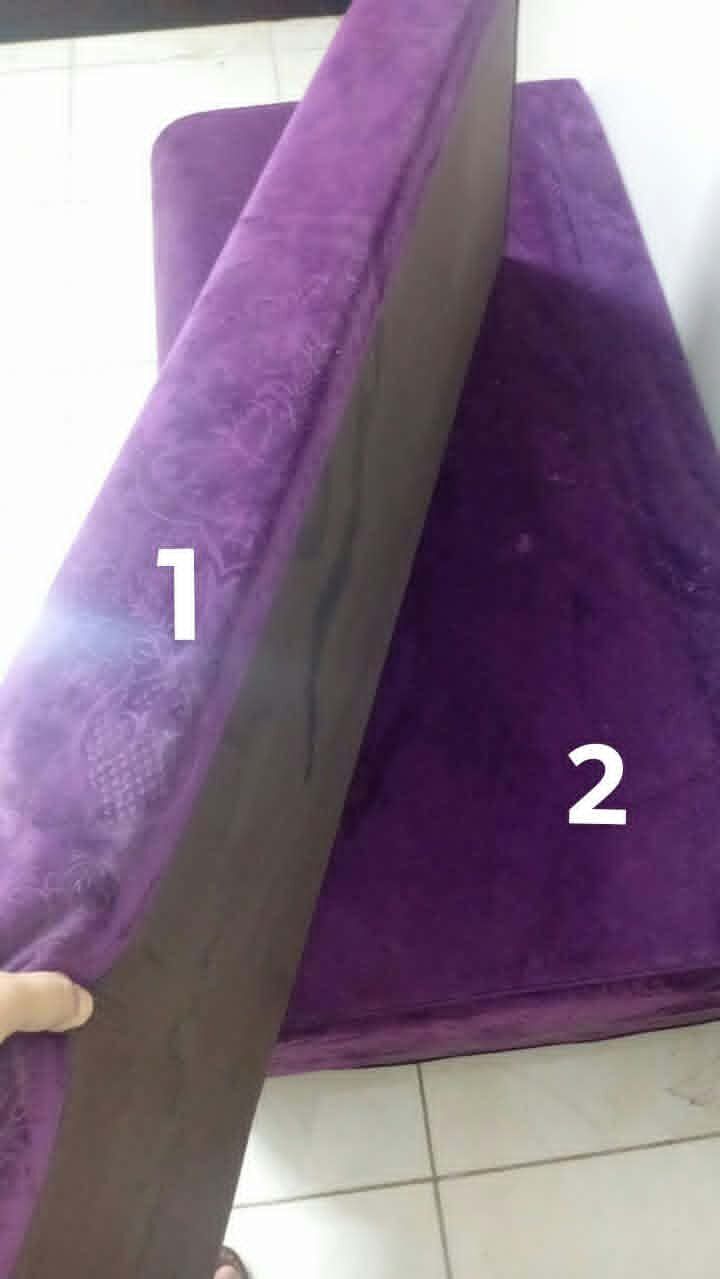 Jeddah, Household Items, SAR 50,  Sofa Sofa Cum Bed Foam Sofa Available For Sale In 2 And 3 Seaters