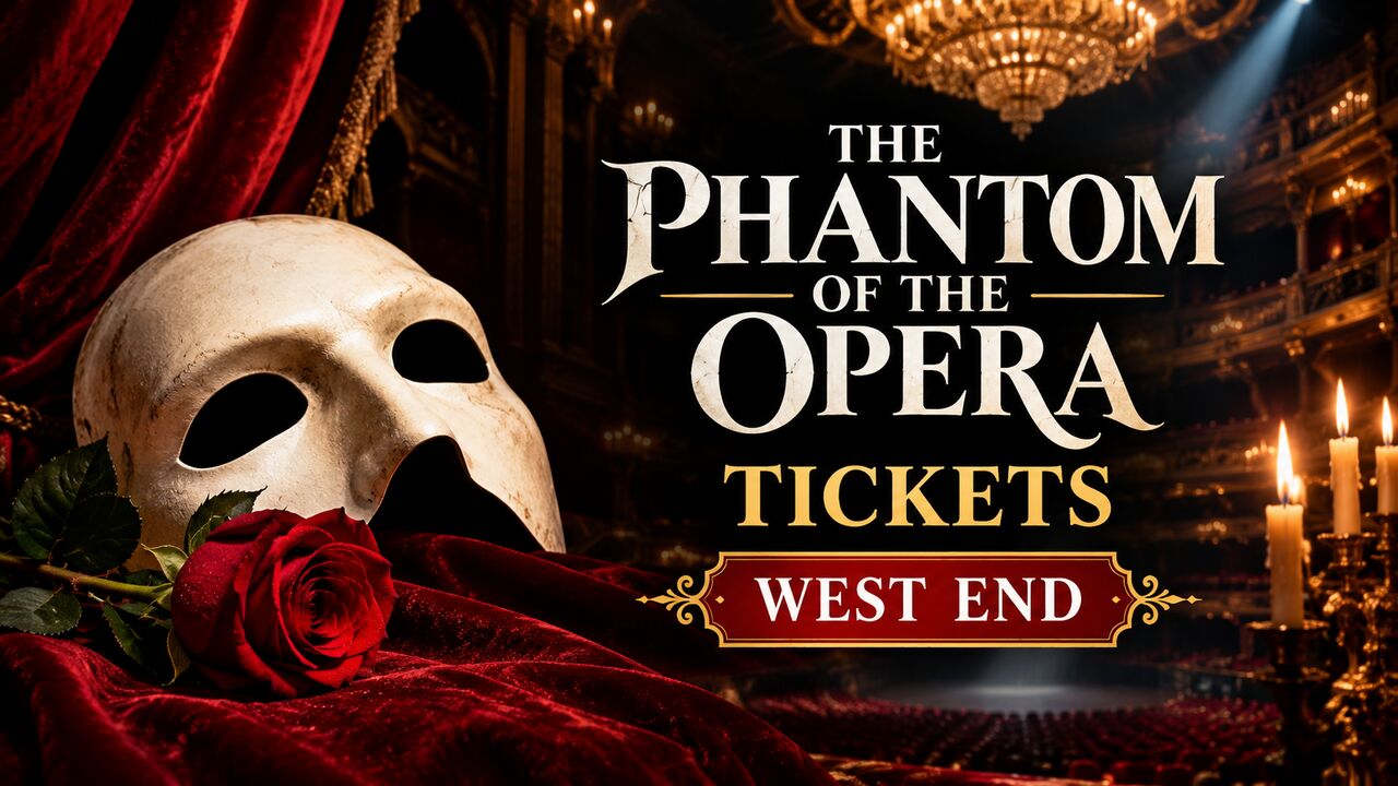 London, Tickets, GBP 43,  Phantom Of The Opera London Tickets For An Unforgettable Theatre Night