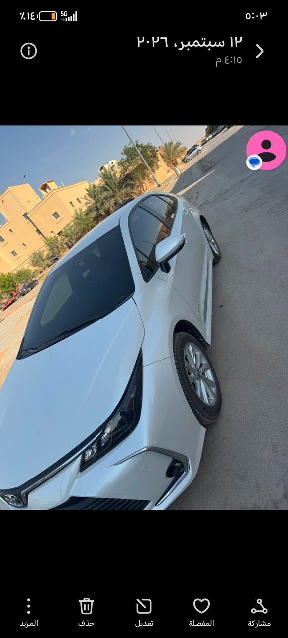 Riyadh, Vehicles, Cars & Trucks , SAR 68000,  Corolla 2025,  2025,  –تحديد–,  4000 KM,  New Corolla
