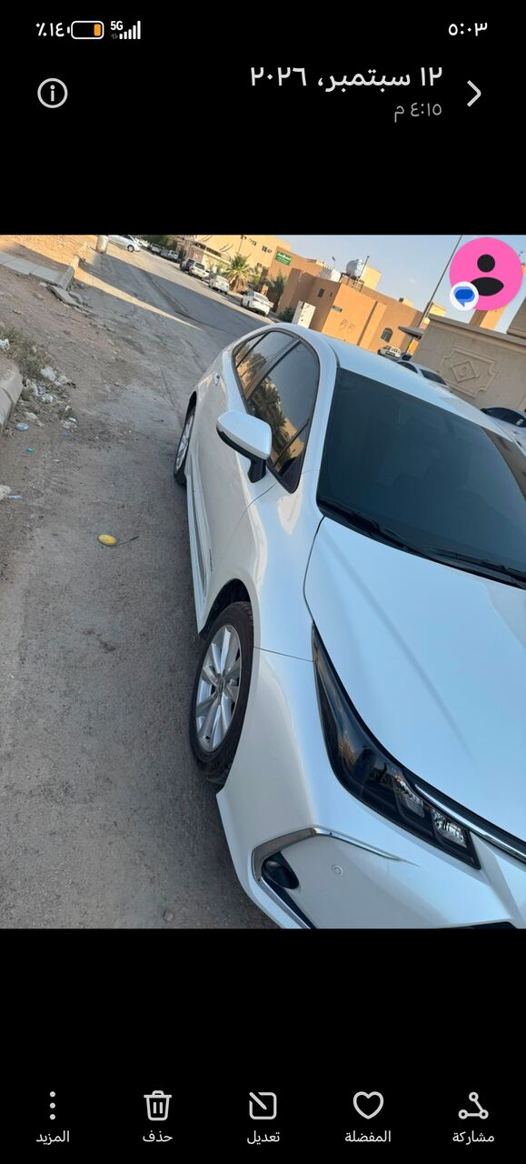 Riyadh, Vehicles, Cars & Trucks , SAR 68000,  Corolla 2025,  2025,  –تحديد–,  4000 KM,  New Corolla